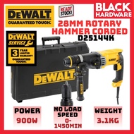 Black Hardware DEWALT Hammer Drill Electric Hacker Rotary Hammer Drill Dinding Simen Penebuk Dinding
