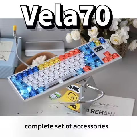 VELA70 Sound Package Custom PORON Sandwich Foam Bottom Foam IXPE Under-Switch Pad Sound Kit for Mech