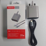 Fast Charger Type C To Type C 20W Adaptor 60W Charger Tranyoo