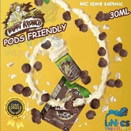 HAPPI KRUNCH PODS FRIENDLY 30ML Salt Nic 12Mg Chocolate Milk Cereal