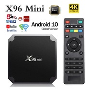 X96 mini tv box Android 10.0 Allwinner H313 Quad Core 2GB 16GB 5G 4G WiFi 4K UHD HDR10 H.265 multimedia player iptv 2023 TV Receivers