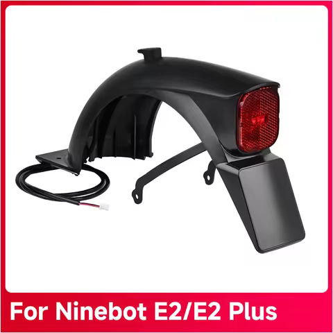 Original Rear Fender For Segway E2 Electric Scooter E2 Plus Second Generation Mudguard With Support