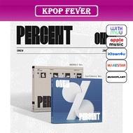 SHINee ONEW [PERCENT] Digipack Ver. / 2nd Full Album