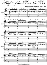 Flight of the Bumble Bee Easy Piano Sheet Music Nikolai Rimsky Korsakov