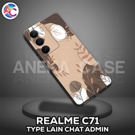 AC67-Case REALME C71-Girl's Motif-Softcase REALME C71-Casing REALME C71-Silicone REALME C71