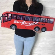 1/30 RC Remote Control City Express High Speed 4 Channels 2.4G TourBus Model Bus Realistic with Ligh