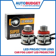 VLIGHT Fog Light LED Projector Lens Projector LED Car Light | Car Fog Lamp LED Fog Angle Eyes Fog La