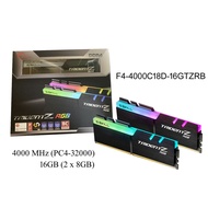 G.Skill 16GB (2x8GB) Trident Z RGB DDR4 4000MHz CL18 1.35V Dual Channel Kit