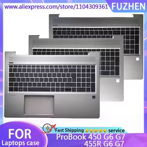 New For ProBook 450 G6 G7 455R G6 G7 Laptop Palm Pad Keyboard/Bottom Cover/Host Cover/Touchpad