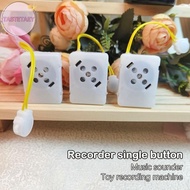 TEAY Doll Toy Recorder Single Button Music Recording Box Recordable Voice Re-record Recording Core E