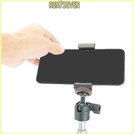 RUN Mini  Head Tripod Selfie Stick  Head with 1 4inch Screw Cold Shoe Base
