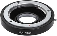 Hersmay Lens Mount Adapter for Minolta MD Mount Lens to Nikn AI F Mount DSLR Camera for Nikon D750,D