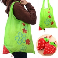 Tas Belanja Serbaguna, Tas Strawberry, Tas Plastik Lipat, Tas Lipat, Tas Souvenir