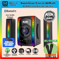 SONICGEAR Evo 11 Evo 9 Evo 7 spiker bluetooth speaker bass karaoke speaker TV speaker woofer speaker