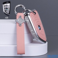 Diamond Leather Luxury Car Key Case Cover For BMW X1 F48 X2 F39 X3 G01 X4 G02 X5 F15 G05 X6 F16 G06 