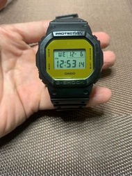 G-shock gshock Casio 手錶 - DW-5600 金色錶面款