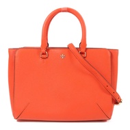 Tory Burch 塗層帆布2 Way Shoulder金扣手挽肩背兩用袋