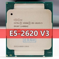 In Xeon Processor E5 2620 V3 CPU 2.4G Serve LGA 2011-3 E5-2620 V3 2620V3 PC Desktop processor CPU For X99 motherboard