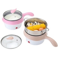 Multi-function mini Electric Cooker With Steamer Tray That Can Fry, Stir-Fry, Cook, Cook Rice, Cook mini Hot Pot