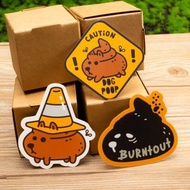 Dog Poop Sticker Pack Season 1 | Waterproof vinyl sticker pack