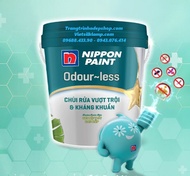 Sơn lót nội thất - Sơn chống kiềm NIPPON ODOURLESS SEALER KHÔNG MÙI (5L)