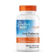 Doctor's Best Best Saw Palmetto, 320mg, 60 sgls.