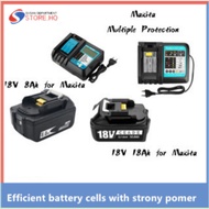Makita Battery 18V 18000mAh/8000mAh with Screen Display Charger / Lithium Battery Charger / High-Pow