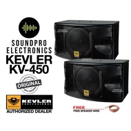 ORIGINAL KEVLER KV-450 450W 10” Karaoke Speaker System 450W (1pair)