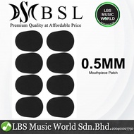 BSL Mouthpiece Patch 0.3mm 0.5mm for Woodwind Saxophone Clarinet 8 Pieces