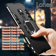 For Huawei Mate 20X Huawei Mate 20 Huawei Mate 20 Pro Mate 30 Mate 30 Pro Mate 20 Lite Mate 30 Lite Mate 10 Mate 9 Hard Armor Shockproof Magnetic Ring Stand Holder Phone Case