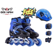 OS children's roller skates + Free protective set