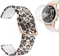 Tznzxm Replacement Bands For Fitpolo Smart watch DR06 1.27" Bands With Screen Protector, Brown leopa
