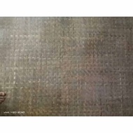 anyaman kulit bambu lembaran 2x3 meter polos untuk plafon dinding gazebo
