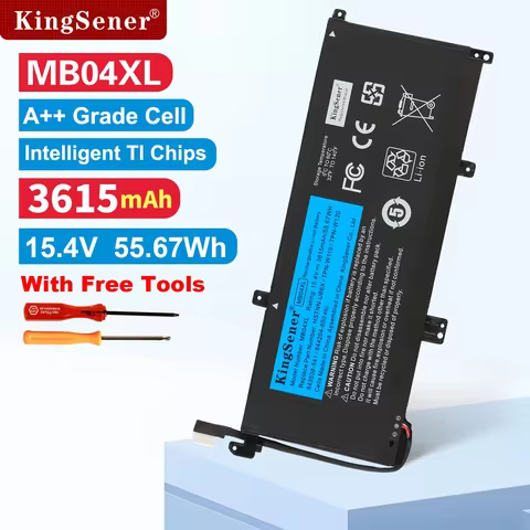 KingSener MB04XL Laptop Battery For HP Envy X360 15-AQ103NO 15-AR000ND 15-AQ002NX 843538-541 844204-