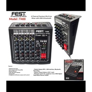 FEST T400 AUDIO MIXER 4 CHANNEL BLUETOOTH USB MP3 T 400