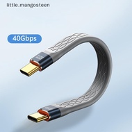 [Itt] USB4 Data Cablepatible Thunderbolt 3 4 40Gbps USB C To Type C Short Cable 240W 8K60Hz For  15 