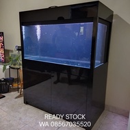 Miliki Aquarium Dan Lemari 120X60X60 Minimalis Ready Stock