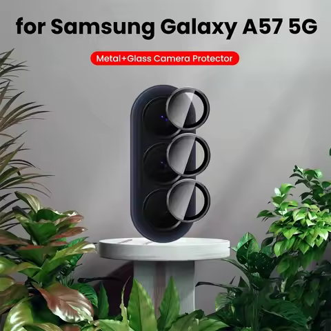 Metal Ring Lens Glass for Samsung Galaxy A57 A37 A 57 37 57A 37A Camera Protectors on SamsungA57 Gal