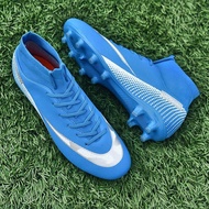 Giày bóng đá nam trong nhà, thoải mái, chống trượt, thoáng khí, giày tập luyện chuyên nghiệp cổ cao