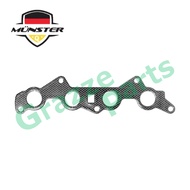 Münster Exhaust Manifold Gasket 17173-87227 for Perodua Kancil Daihatsu Mira Move Turbo L5 L9 JBDET (KD Material)