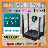 TP-Link Archer C54 AC1200 Dual Band MU-MIMO Multi Mode 3-In-1 WiFi Router / Access Point / Range Ext