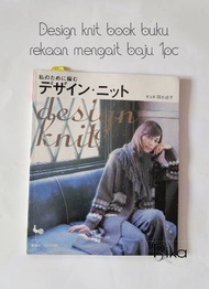 Design knit book buku rekaan mengait baju 1pc