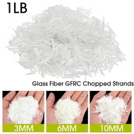 1cm Fibers for concrete cement countertops Glass Fiber GFRC Chopped Strands 1 LB - 1CM