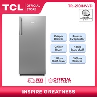 TCL 7.0 cu. ft. Single Door Inverter Refrigerator - TR-210INV/D REF
