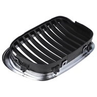 Chrome Black Black Grille Car Front Hood Grill Kidney Grilles Racing Grill For BMW For E39 1997-03 5