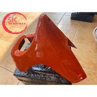 YAMAHA RXZ CATALYZER BAJAK / ENGINE LOWER COVER OREN / ORANGE RXZ HITAM ORANGE