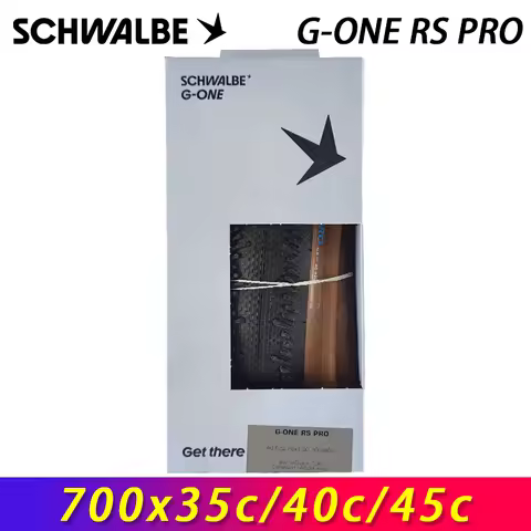 SCHWALBE Original G-ONE RS PRO 700x35c/40c/45c Tubeless Folding Tire for XC Race Gravel Bike Touring