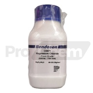 Magnesium Chloride 6H2O, Food Grade, Bendosen 500g [CAS No. 7791-18-6].