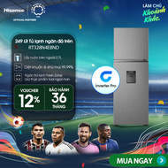 |SP MỚI 2025| Tủ lạnh Hisense Inverter 249 lít RT328N4EBND Kháng khuẩn Khử mùi Bảo hành 3 năm