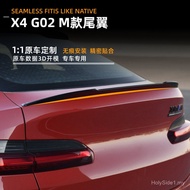 Suitable for BMW BMW X4 G02 2019+M Top Wing Tail Spoiler Exterior Modification Accessories